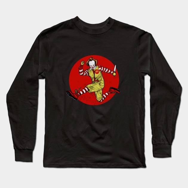 KILLER RONALD V2 Long Sleeve T-Shirt by agathatito